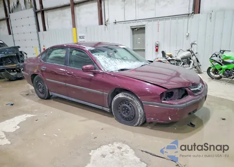 2003 Chevrolet Impala из США, поврежденный, VIN 2G1WF52E739184256